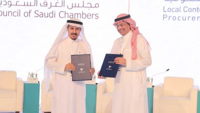 Photo of مثل القطاع الخاص في عضوية مجلس تنسيق المحتوى المحلي  مجلس الغرف السعودية و هيئة المحتوى  المحلي يوقعان اتفاقية تعاون